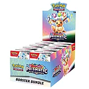 Prismatic Evolutions Booster Bundle Display